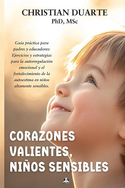 Cubierta de Corazones valientes, niños sensibles