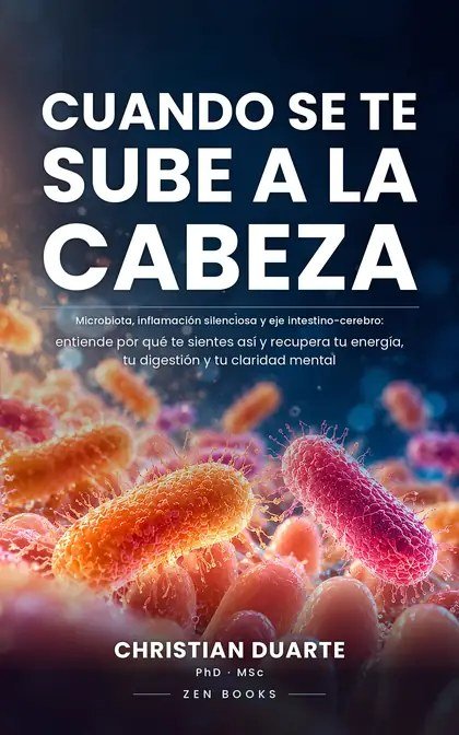 Cubierta de Cuando se te sube a la cabeza, de Christian Duarte