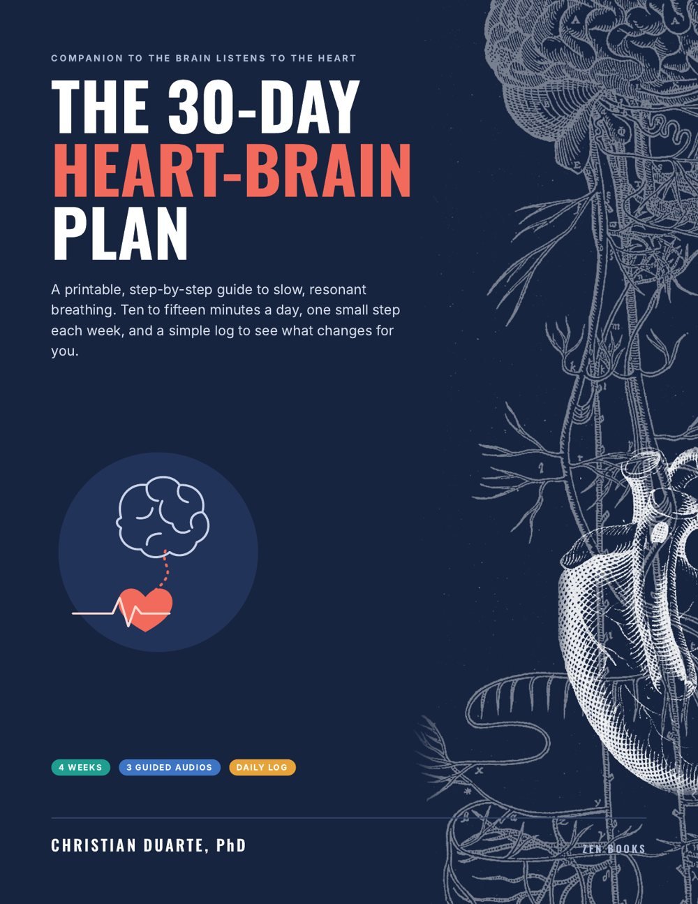 Cover of The 30-Day Heart-Brain Plan
